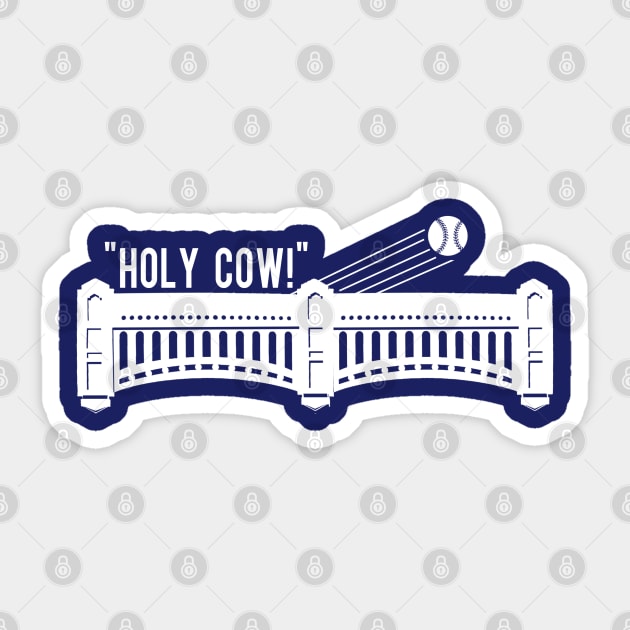 Holy Cow! Sticker by PopCultureShirts